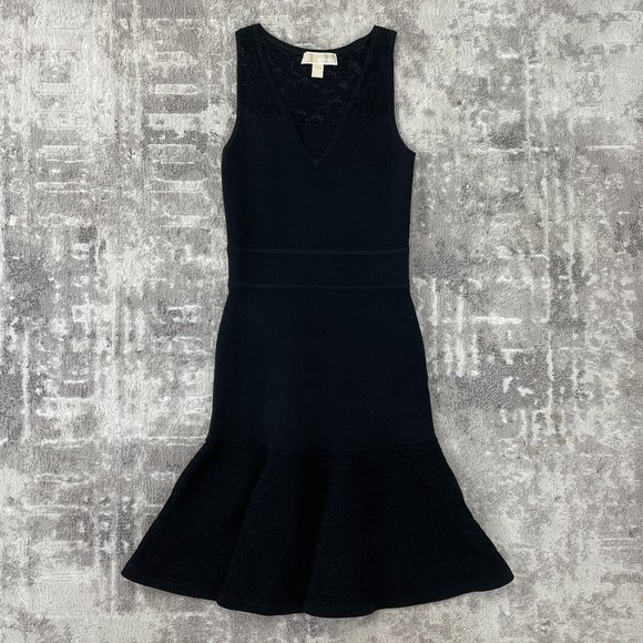 Michael Kors - Cocktail Dress with Lace Pattern - Picture 1 of 8